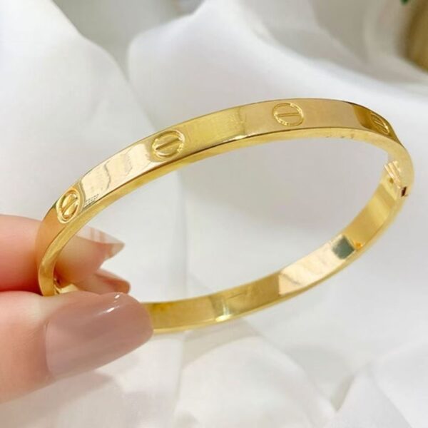 Cartier polished ladies bracelet